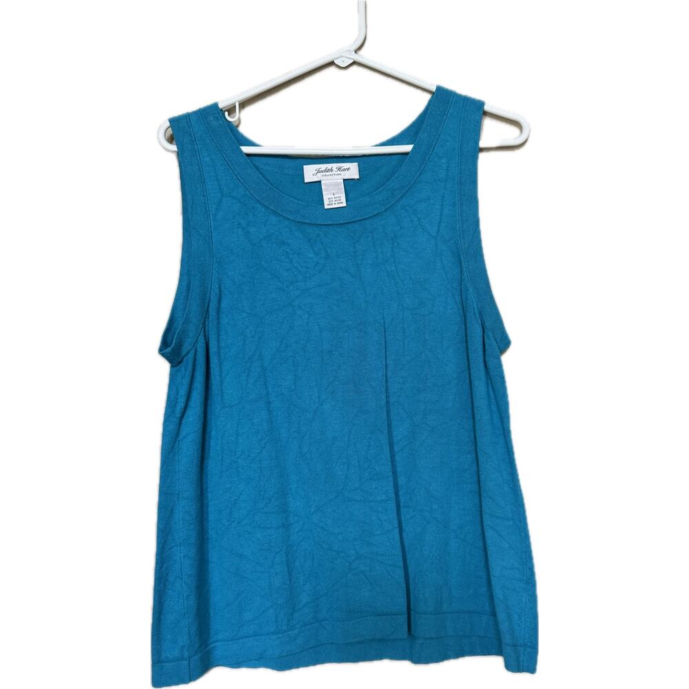 Judith Hart shell/tank top - turquoise size L